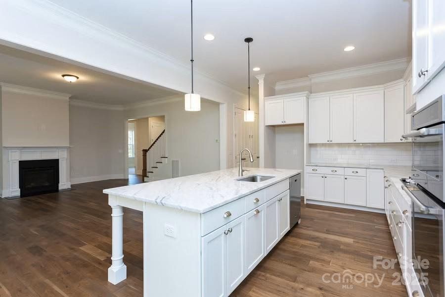Furnished interior view inside a new home in Rolling Meadows, Mooresville (Image 4). Furnished interior view inside a new home in Rolling Meadows, Mooresville (Image 4).