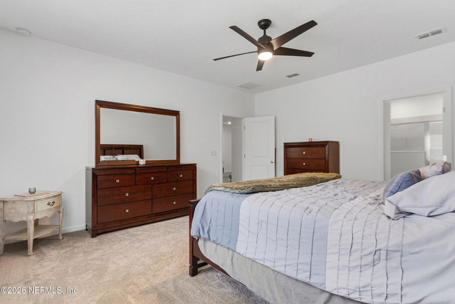 Furnished interior view inside a new home in Saddle Oaks, Jacksonville (Image 9).