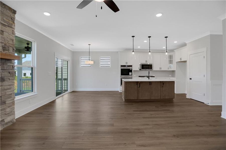 Spacious, unfurnished interior of a new home in Twin Lakes, Hoschton (Image 29).