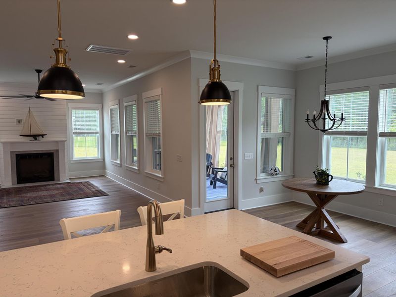 Furnished interior view inside a new home in , Awendaw (Image 5).