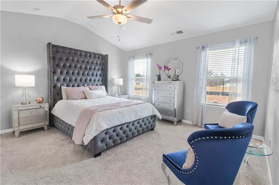 Furnished interior view inside a new home in , Fairburn (Image 24).