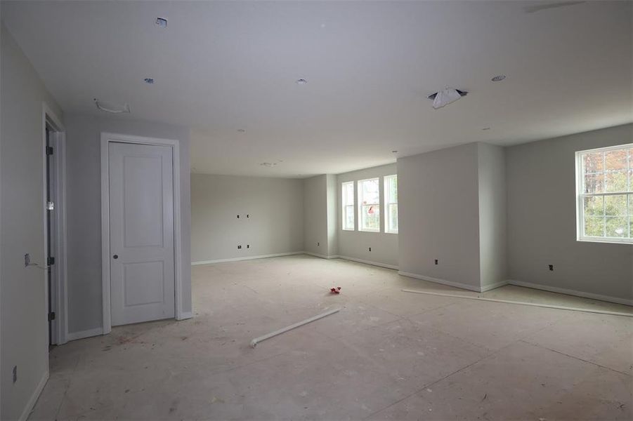 In-progress construction of a new home in Lake Star at Ovation, Winter Garden, FL (Image 10).