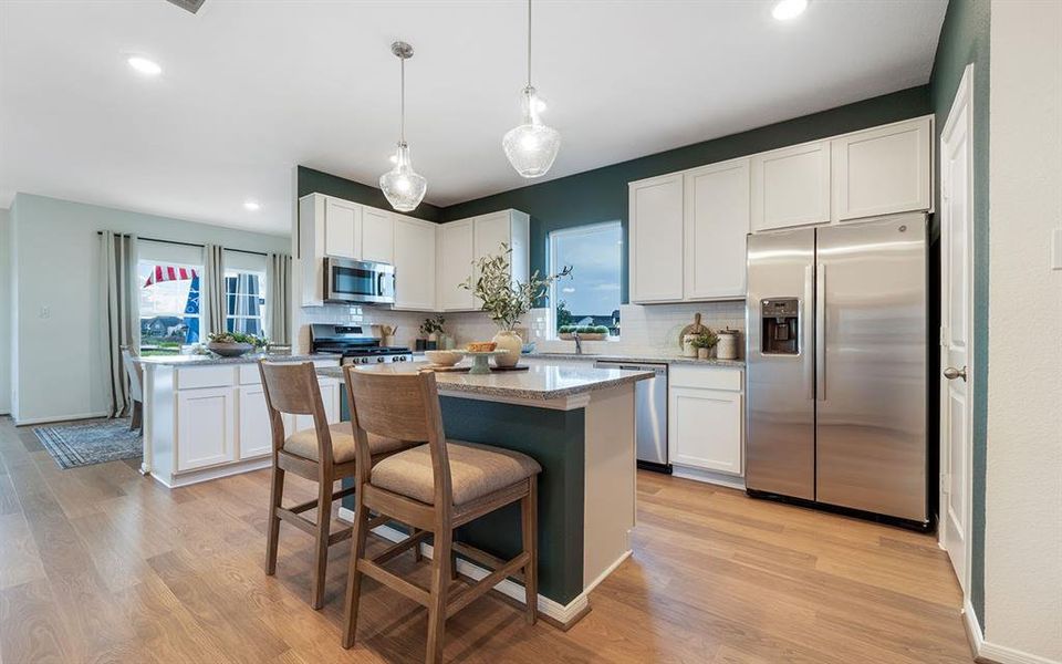 Furnished interior view inside a new home in La Terra, Celina (Image 10).