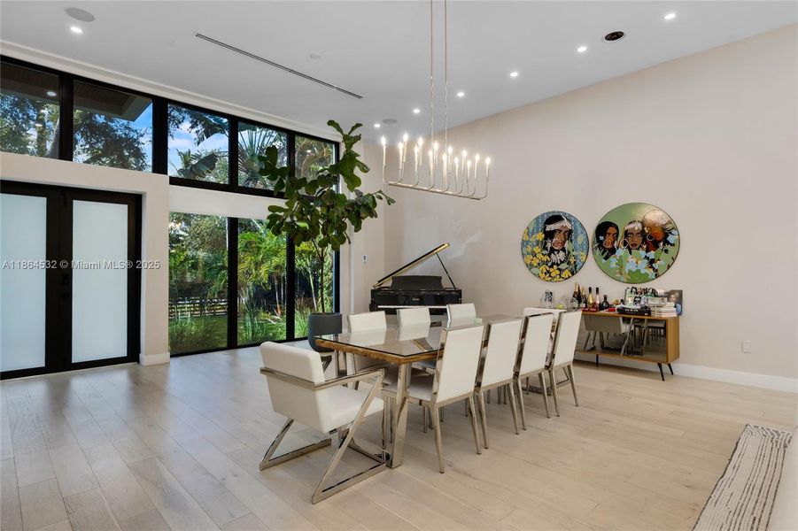 Furnished interior view inside a new home in , Miami (Image 36).