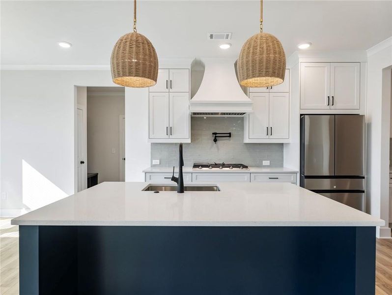 Furnished interior view inside a new home in , Buford (Image 7).