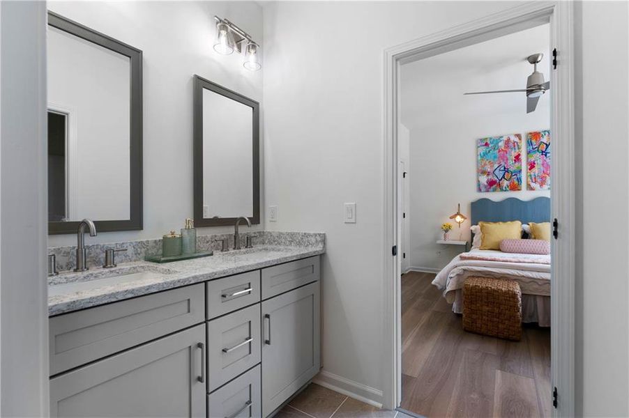 Furnished interior view inside a new home in , Waleska (Image 12).