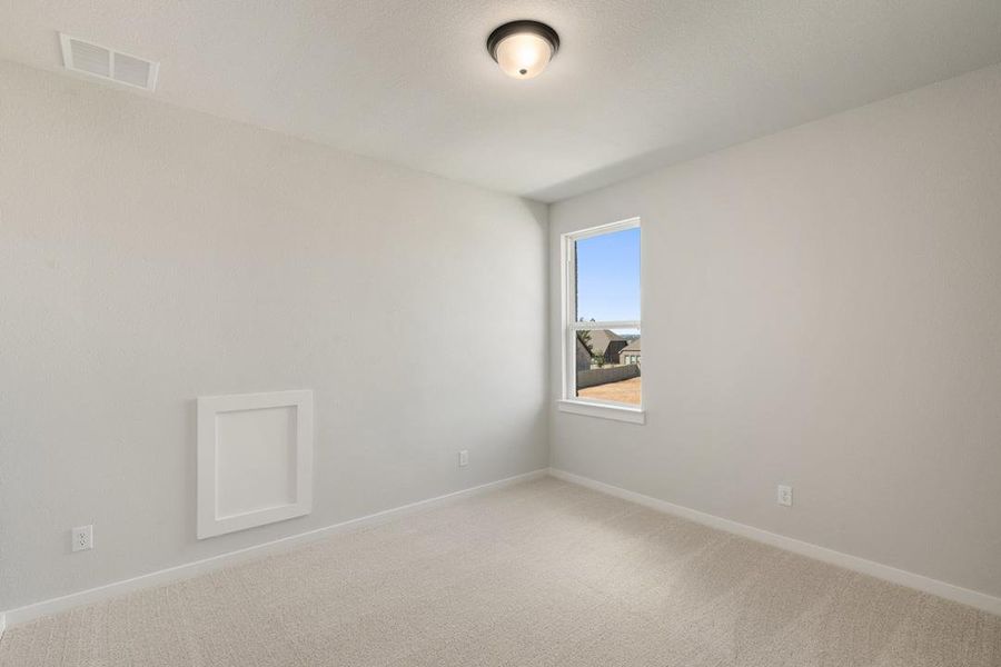 Spacious, unfurnished interior of a new home in Park Collection At Wolf Ranch, Georgetown (Image 31).