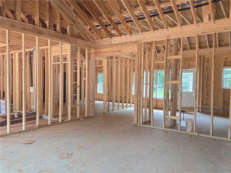 In-progress construction of a new home in , Lavonia, GA (Image 2). In-progress construction of a new home in , Lavonia, GA (Image 2).