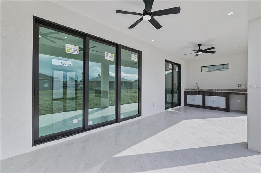 Exterior details and patio area of a home in , Cape Coral (Image 3).