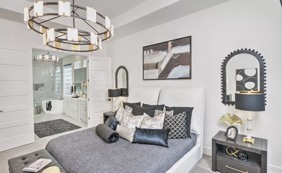 Furnished interior view inside a new home in Woodhaven, Port Orange (Image 19).