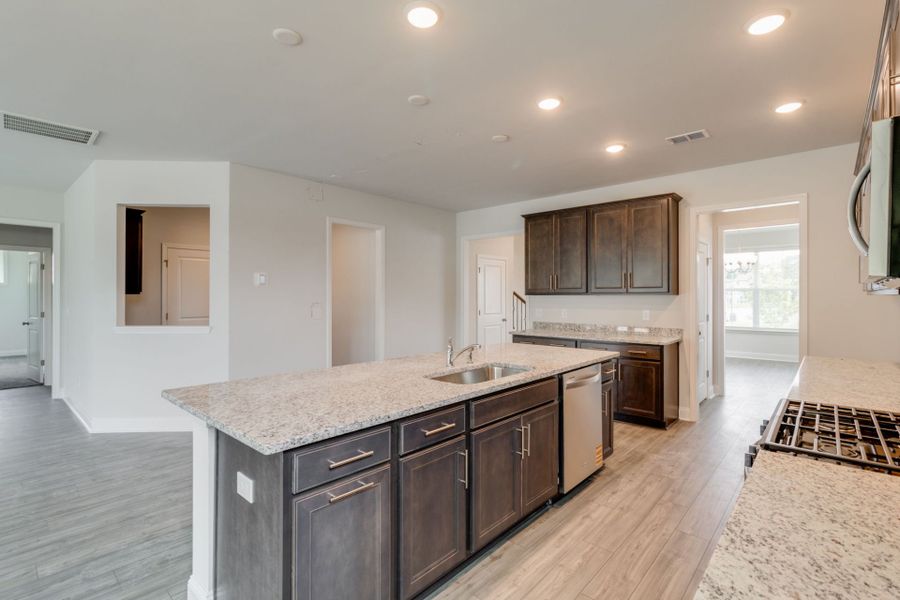 Furnished interior view inside a new home in Pecan Orchard, Elgin (Image 18).