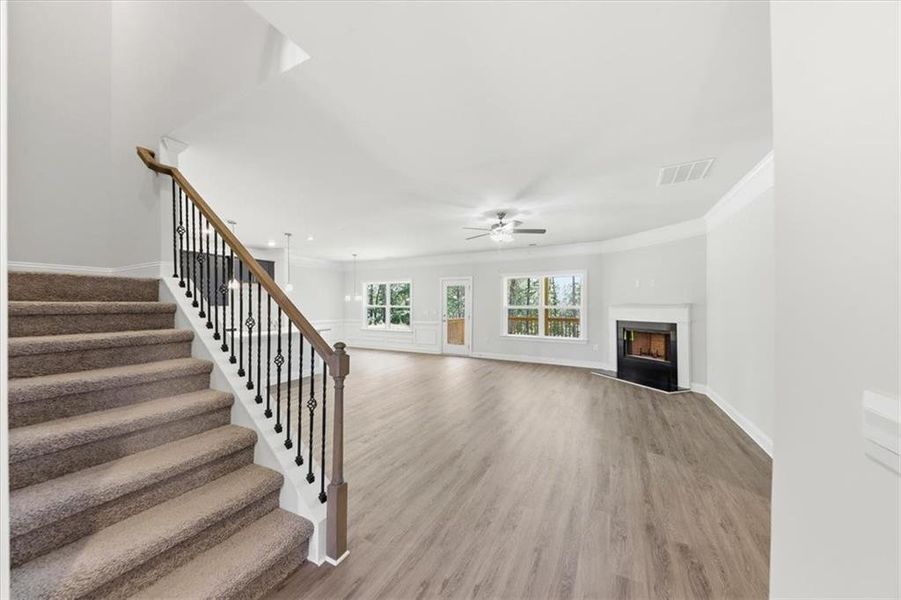 Spacious, unfurnished interior of a new home in Tuscany Hills, Douglasville (Image 16).