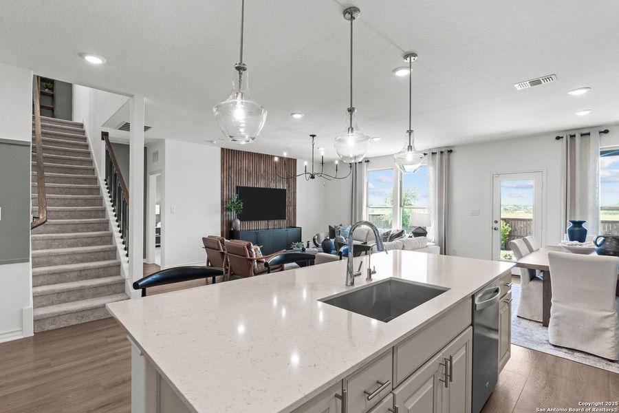 Furnished interior view inside a new home in Dove Song, Marion (Image 26).