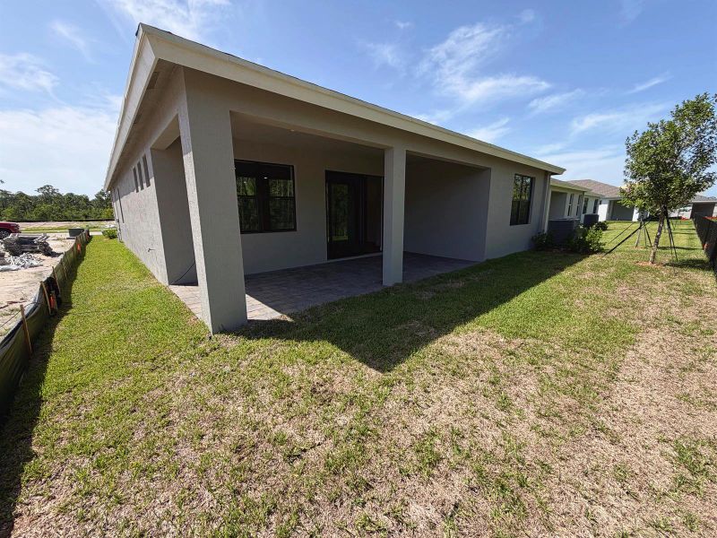 Lot 6 covered patio Lot 6 covered patio