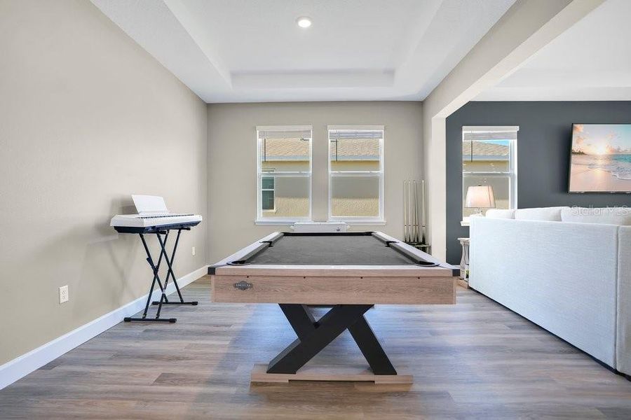 Furnished interior view inside a new home in Archers Mill, Ormond Beach (Image 47). Furnished interior view inside a new home in Archers Mill, Ormond Beach (Image 47).