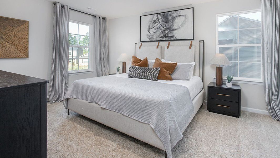 Furnished interior view inside a new home in Fishel Village, Winston-Salem (Image 12).