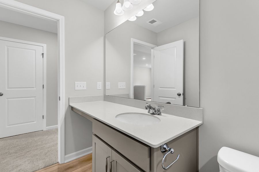 Furnished interior view inside a new home in Central Creek, Goose Creek (Image 12).