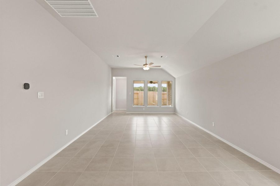 Spacious, unfurnished interior of a new home in The Trails, New Caney (Image 27). Spacious, unfurnished interior of a new home in The Trails, New Caney (Image 27).