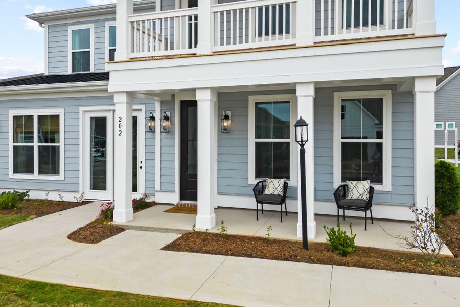 Exterior details and patio area of a home in Phillips Crossing, Ridgeville (Image 3).