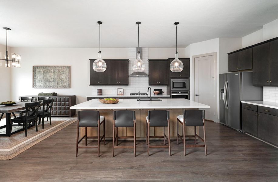 This kitchen is not only a functional space but also has ample storage. Whether you're a seasoned chef or just love to gather and enjoy good food, this kitchen is a dream come true.