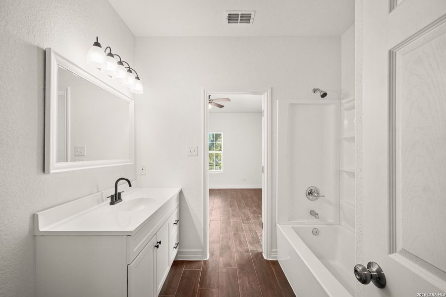 Furnished interior view inside a new home in , San Antonio (Image 13).