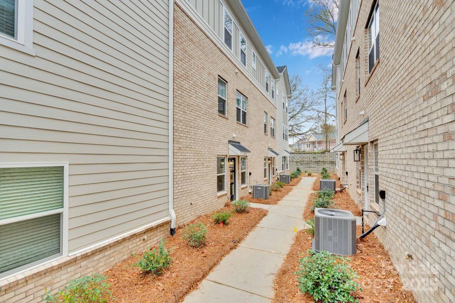 Exterior details and patio area of a home in , Charlotte (Image 4). Exterior details and patio area of a home in , Charlotte (Image 4).