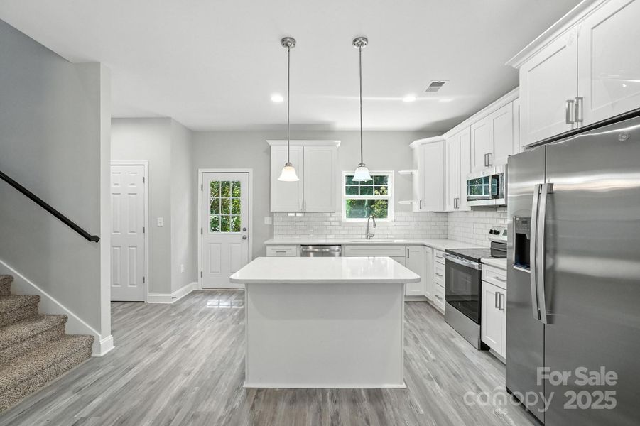 Furnished interior view inside a new home in , Charlotte (Image 6).