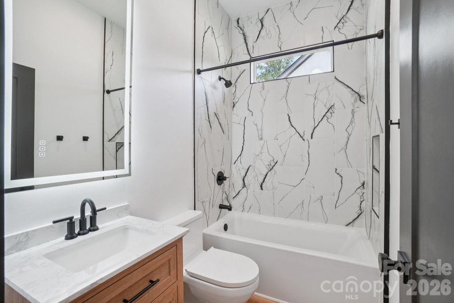 Furnished interior view inside a new home in , Hendersonville (Image 15).