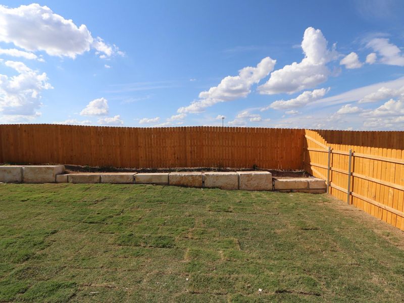 Exterior details and patio area of a home in Cascades at Onion Creek, Austin (Image 4). Exterior details and patio area of a home in Cascades at Onion Creek, Austin (Image 4).
