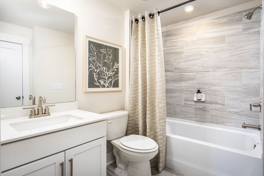 Representative furnished interior of a home built from the Brayton by Beazer Homes in Towne Village at Suwanee Dam, Sugar Hill (Image 11).