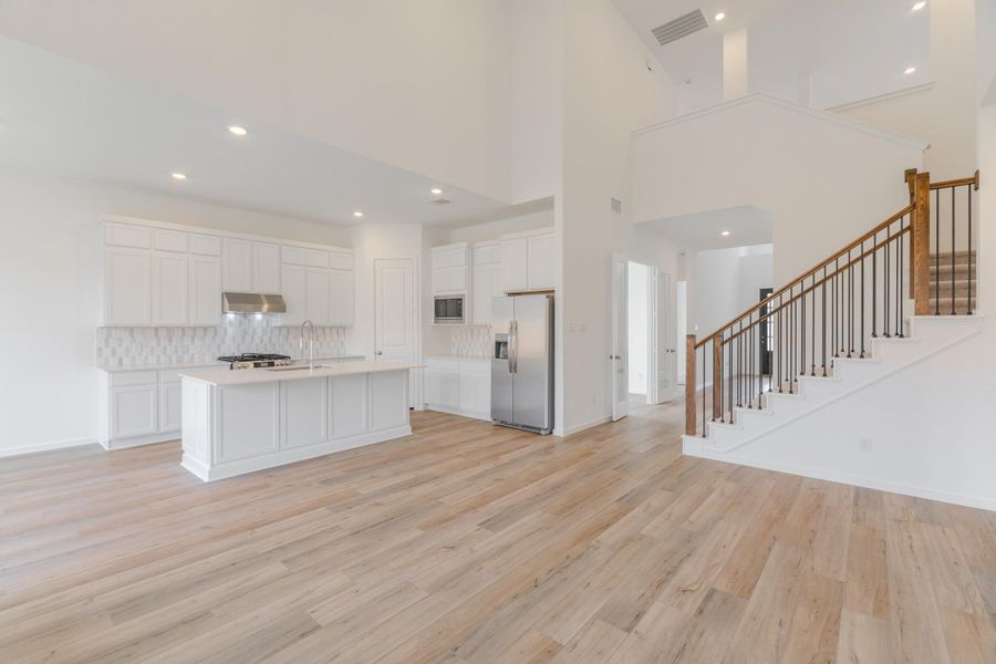 Spacious, unfurnished interior of a new home in The Highlands, Porter Heights (Image 19). Spacious, unfurnished interior of a new home in The Highlands, Porter Heights (Image 19).