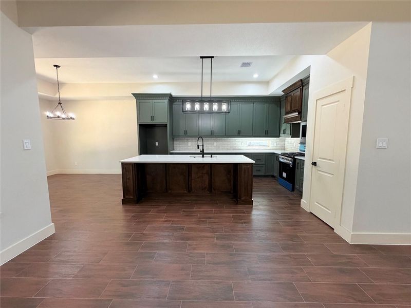 Furnished interior view inside a new home in , Porter (Image 8).