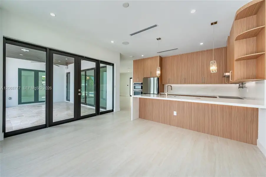 Furnished interior view inside a new home in , Miami (Image 4). Furnished interior view inside a new home in , Miami (Image 4).