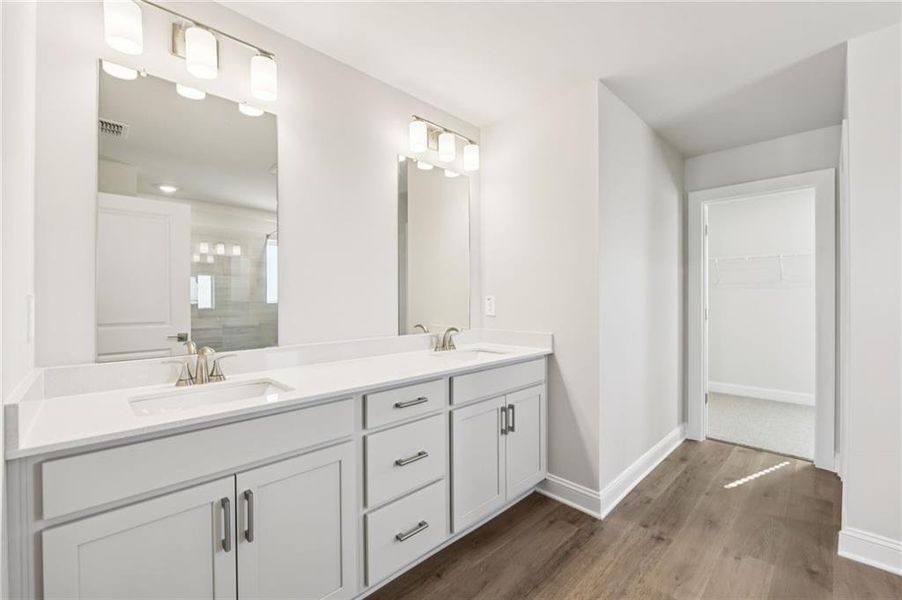 Furnished interior view inside a new home in River Pointe, Monroe (Image 16).