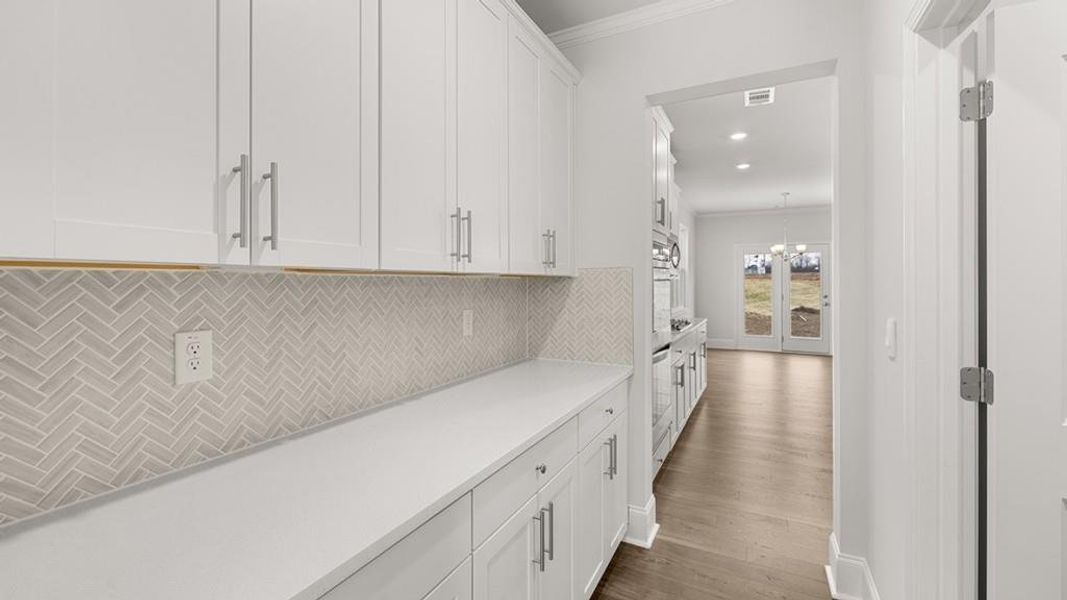 Furnished interior view inside a new home in Butner Estates, South Fulton (Image 6).