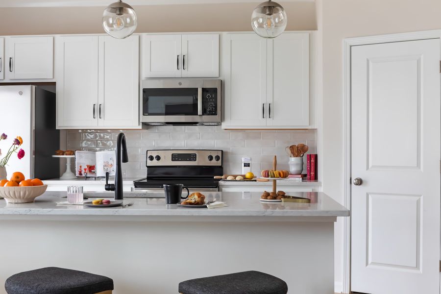 Representative furnished interior of a home built from the Anson by Tri Pointe Homes in Fifteen 15 Cannon, Charlotte (Image 8). Representative furnished interior of a home built from the Anson by Tri Pointe Homes in Fifteen 15 Cannon, Charlotte (Image 8).