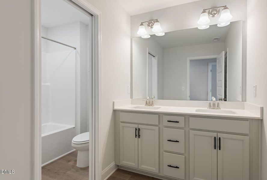 Secondary bathroom
