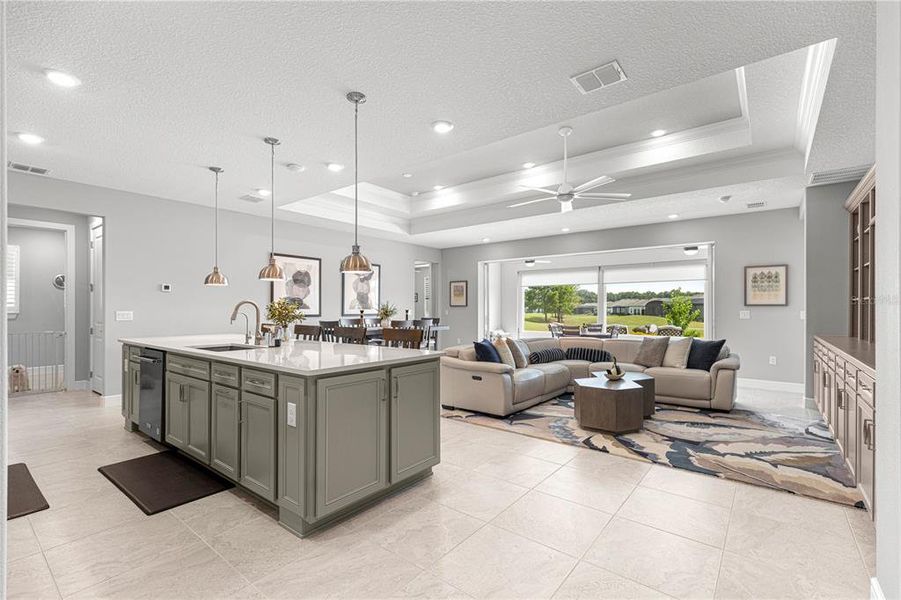 Furnished interior view inside a new home in , Ocala (Image 18). Furnished interior view inside a new home in , Ocala (Image 18).