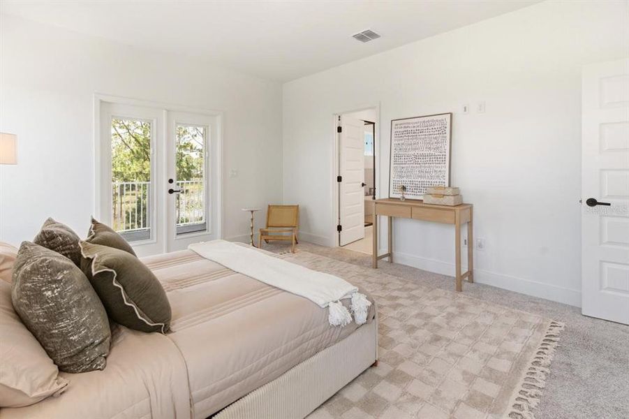 Furnished interior view inside a new home in , Winter Garden (Image 34).