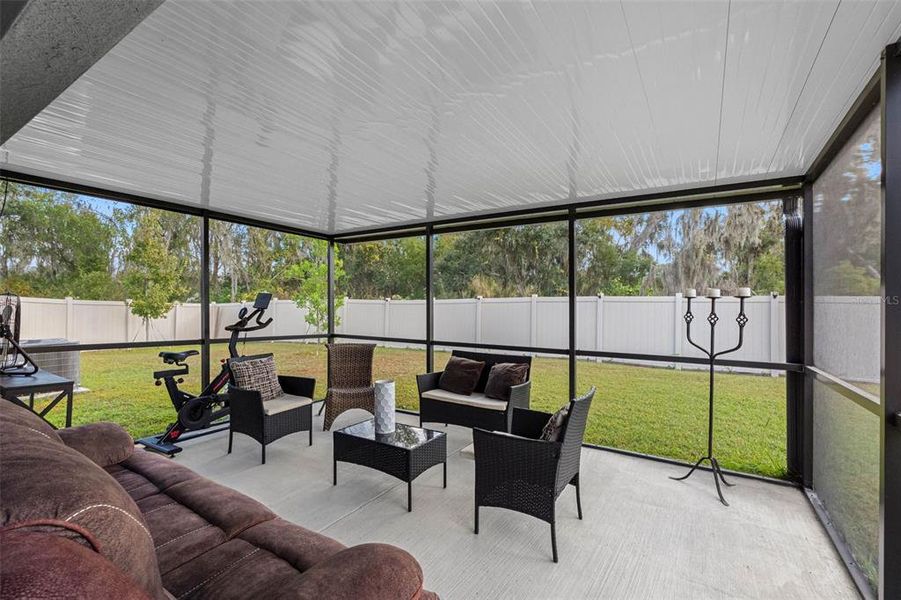 Exterior details and patio area of a home in North Park Isle, Plant City (Image 4). Exterior details and patio area of a home in North Park Isle, Plant City (Image 4).