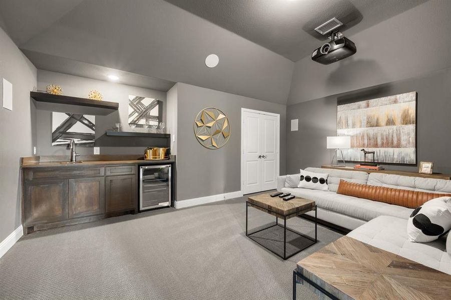 613 Majestic Oak- Media Room-1 613 Majestic Oak- Media Room-1
