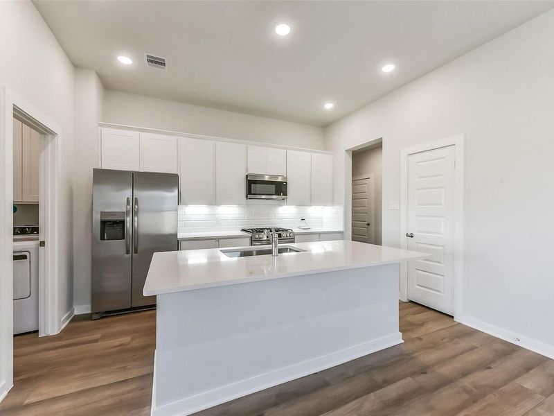 Furnished interior view inside a new home in River Ranch Meadows, Dayton (Image 14).