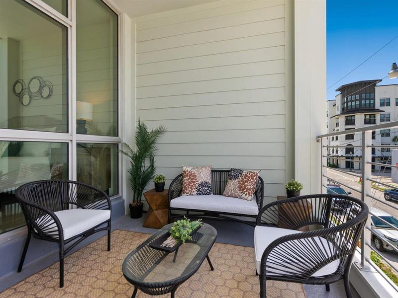 Furnished interior view inside a new home in , Sarasota (Image 15).