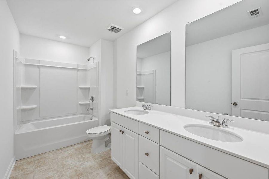 Furnished interior view inside a new home in Falls Creek, Flowery Branch (Image 12).