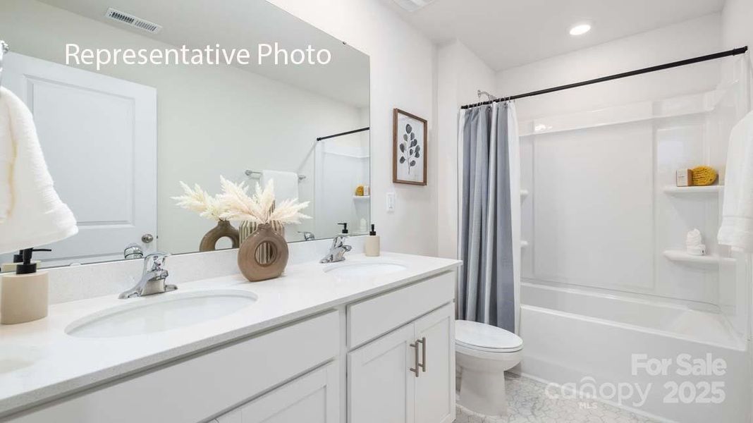Furnished interior view inside a new home in Cramer Estates, Gastonia (Image 19).