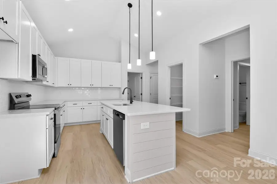 Furnished interior view inside a new home in , Concord (Image 4).