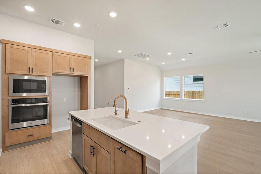 Furnished interior view inside a new home in Lagos Reserve, Manor (Image 10). Furnished interior view inside a new home in Lagos Reserve, Manor (Image 10).