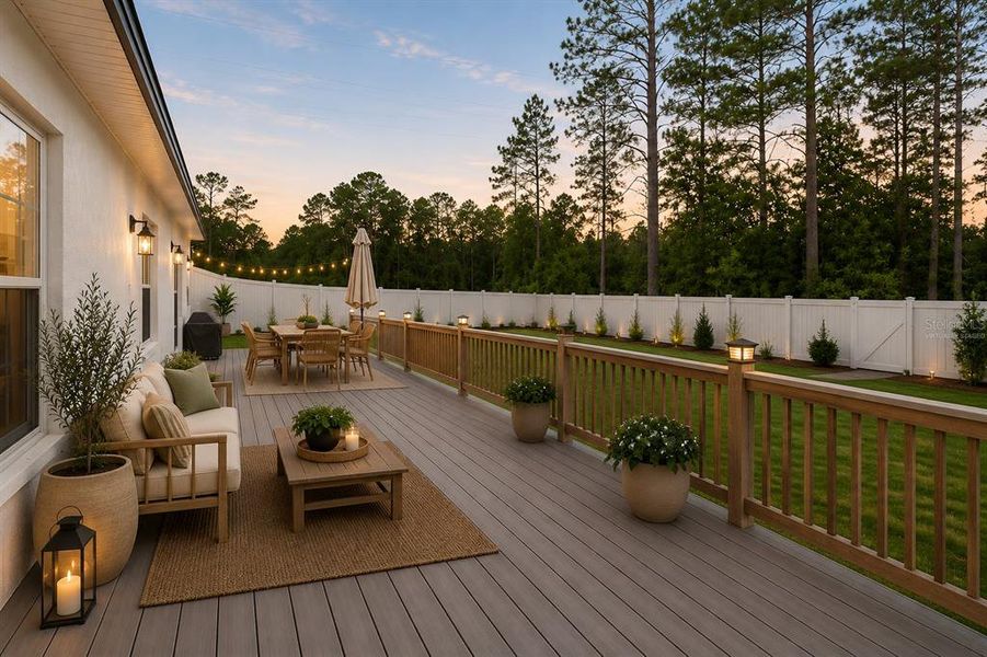 Exterior details and patio area of a home in , Ocala (Image 32). Exterior details and patio area of a home in , Ocala (Image 32).