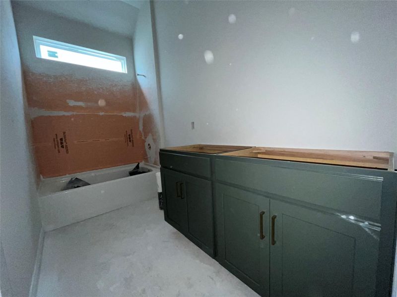 In-progress construction of a new home in Lariat, Liberty Hill, TX (Image 19).