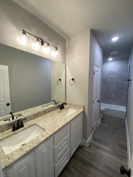 Furnished interior view inside a new home in , Azle (Image 8).